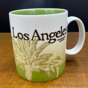 Starbucks collector series mug from Los Angeles